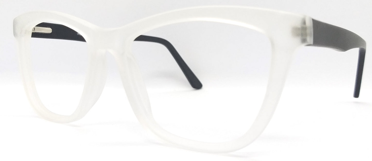 VE Transparent Square Hustle Frame for Men & Women