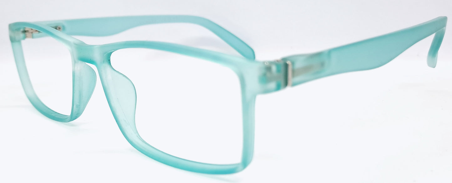 VE Air Teal Green Rectangle Frame for Men & Women