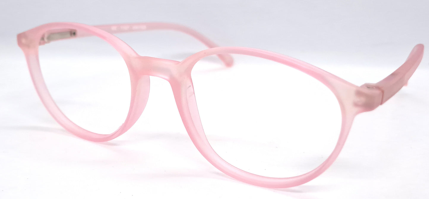 VE Air Pink Round Frame for Men & Women