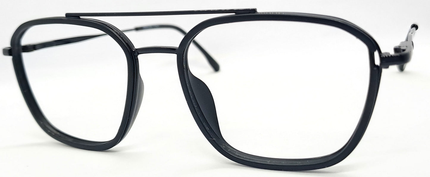 VE Black Square Computer Glass Frame