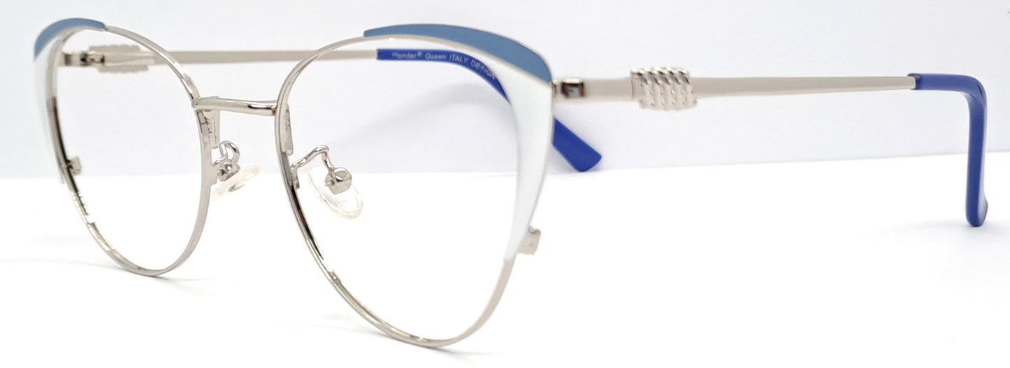 VE Cateye Silver Frame