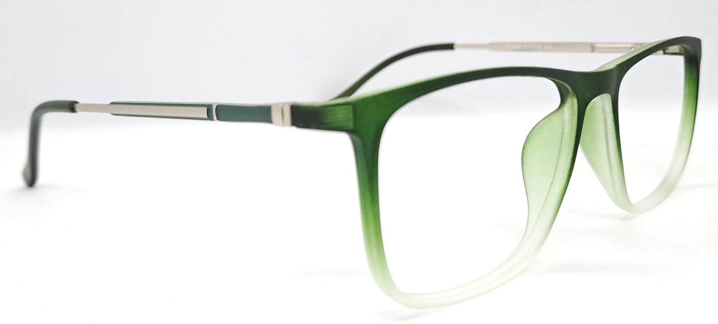 VE Green With White Rectangle Frame for Men & Women