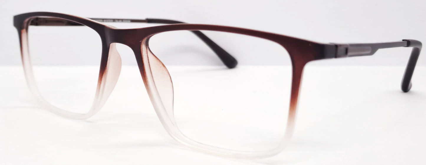 VE Rectangle Brown Frame