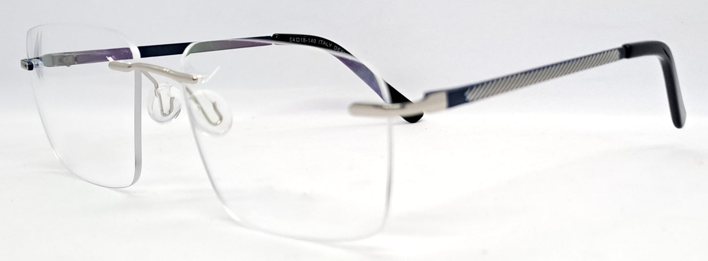 GA Rectangle Blue Frame