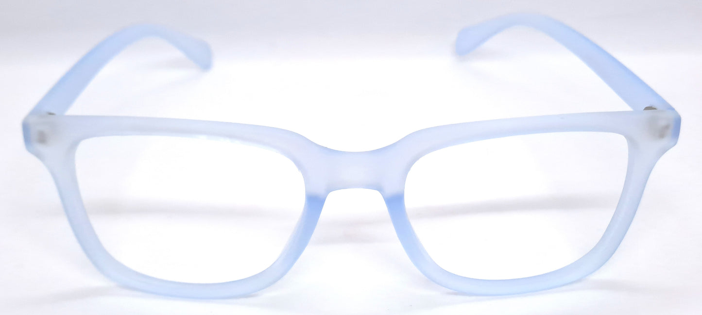 VE Blue Square Frame for Men & Women