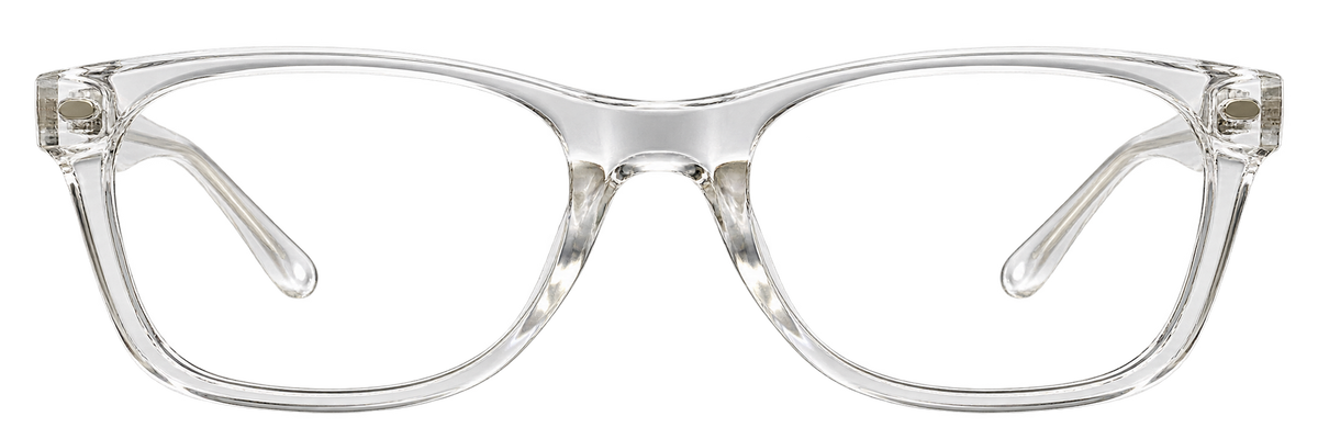 Vidaestilio Crystal – Transparent Square Eyeglasses