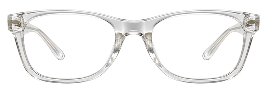 Vidaestilio Crystal – Transparent Square Eyeglasses