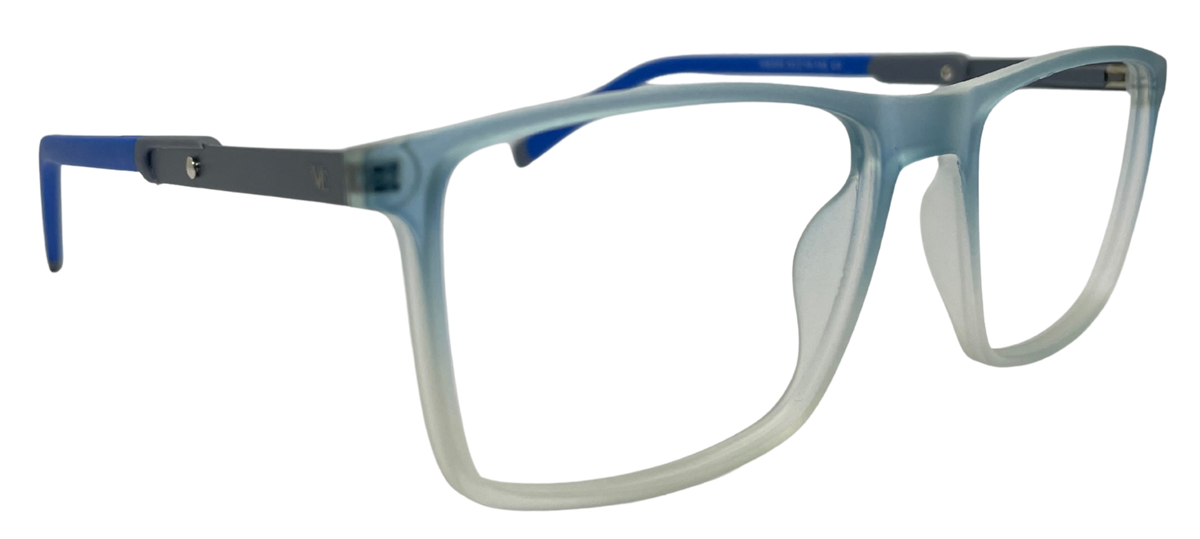 Vidaestilio Ocean Drift – Blue Fade Rectangular Eyeglasses