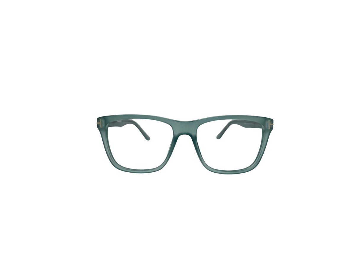Vidaestilio Sage Bold – Sage Green Square Eyeglasses
