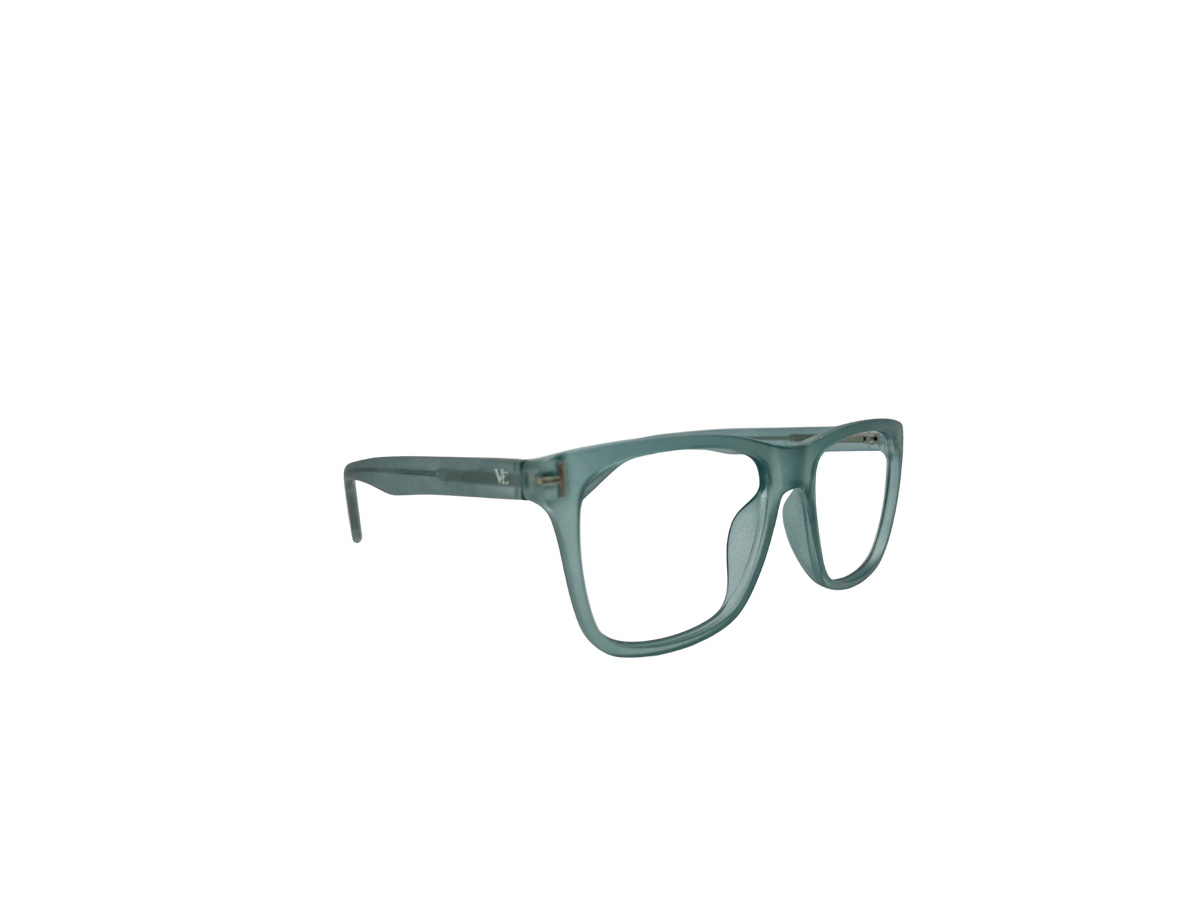 Vidaestilio Sage Bold – Sage Green Square Eyeglasses