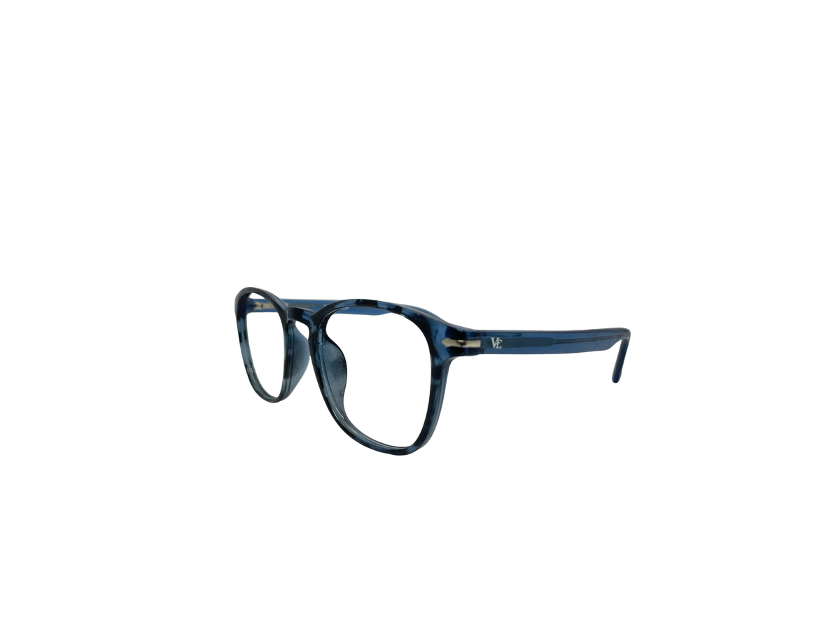 Vidaestilio Sapphire Mist – Sapphire Blue Soft Square Eyeglasses