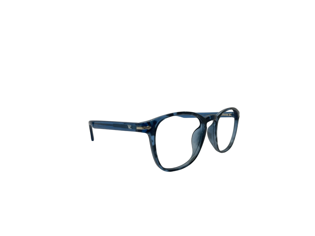 Vidaestilio Sapphire Mist – Sapphire Blue Soft Square Eyeglasses