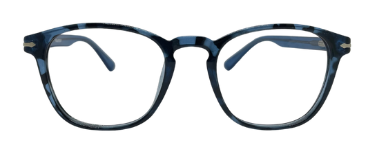 Vidaestilio Sapphire Mist – Sapphire Blue Soft Square Eyeglasses
