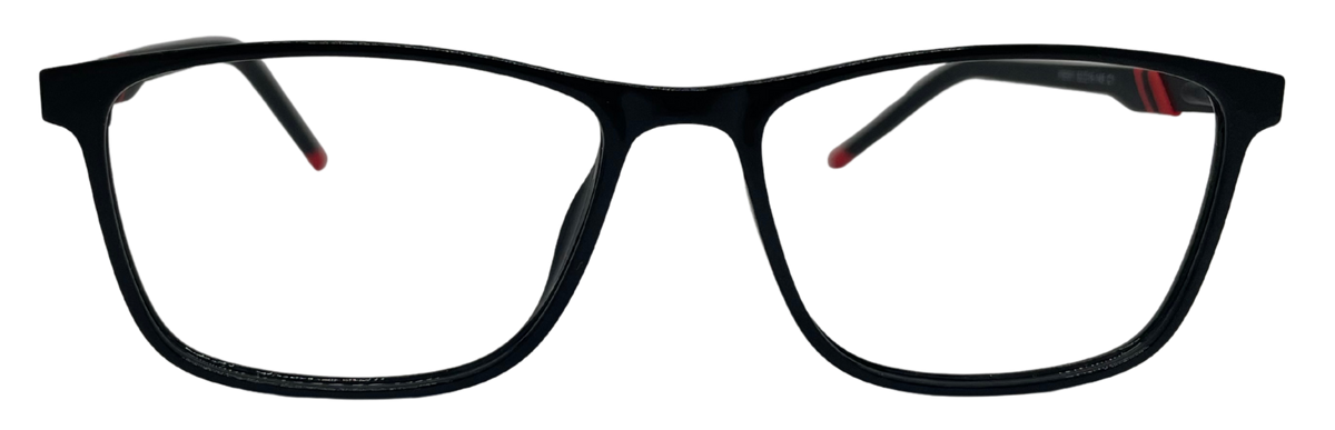 Vidaestilio Urban Pulse – Black Rectangular Eyeglasses