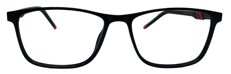 Vidaestilio Urban Pulse – Black Rectangular Eyeglasses