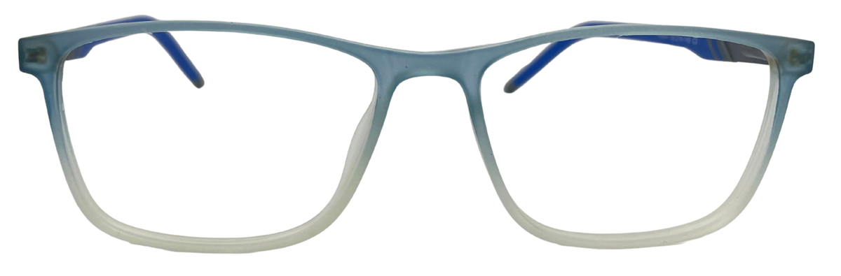 Vidaestilio Aqua Horizon – Blue Gradient Rectangular Eyeglasses