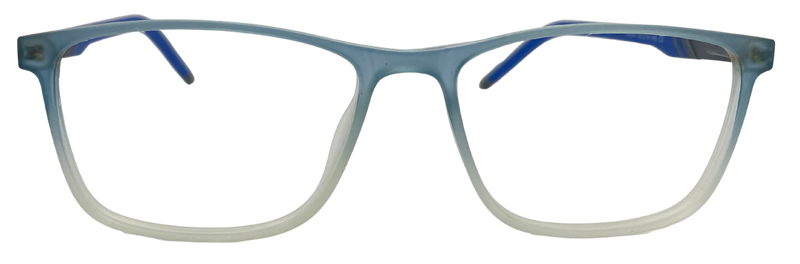 Vidaestilio Aqua Horizon – Blue Gradient Rectangular Eyeglasses