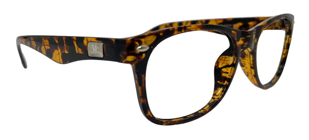 Vidaestilio Amber Trail – Tortoise Brown Square Eyeglasses
