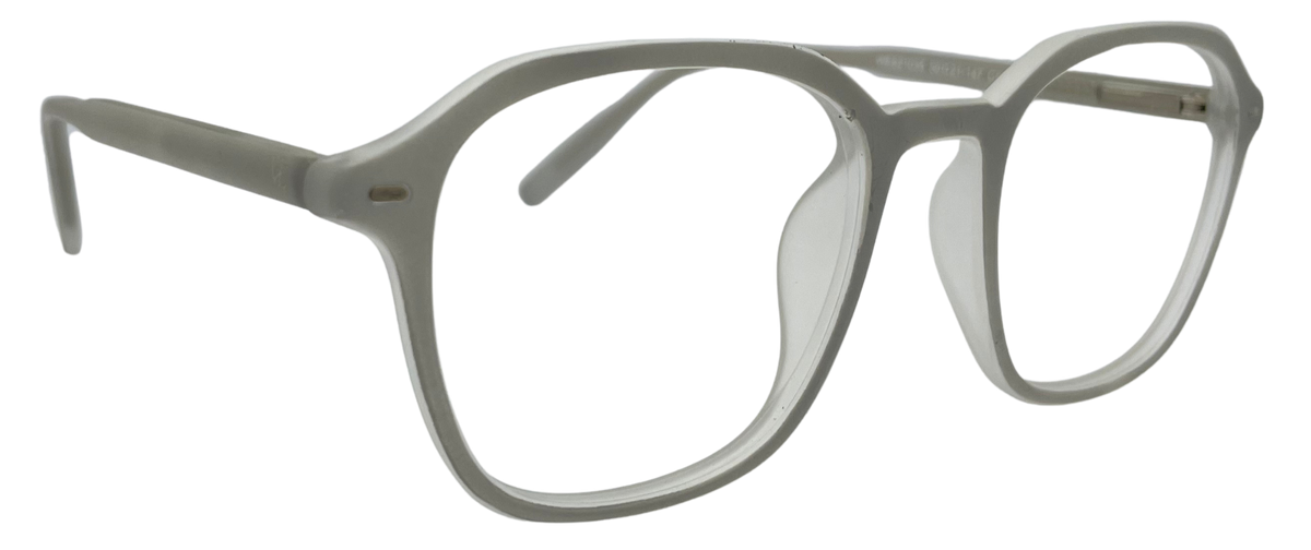 Vidaestilio Urban Slate – Matte Grey Square Eyeglasses