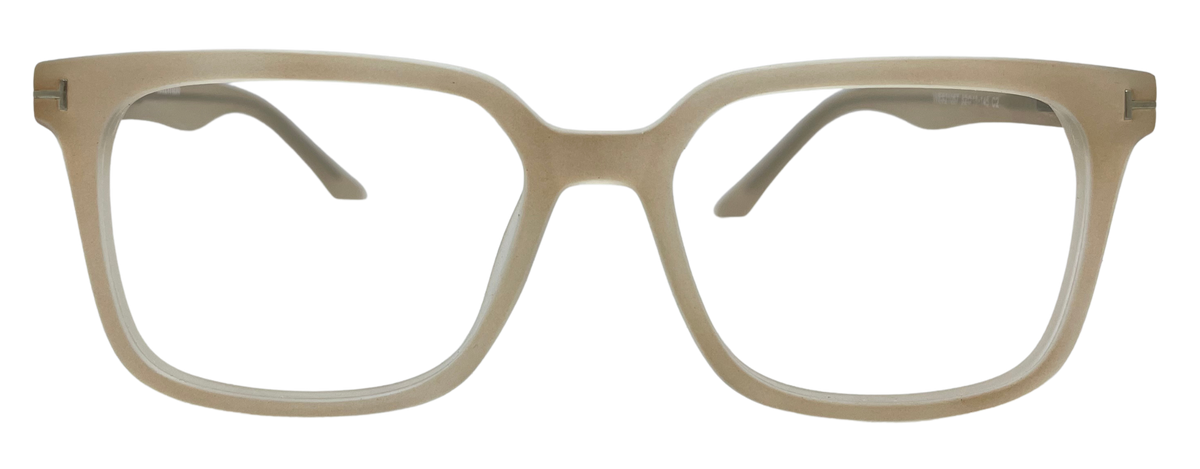 Vidaestilio Sand Beige – Square Eyeglasses