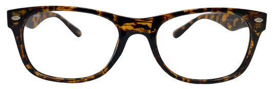 Vidaestilio Amber Trail – Tortoise Brown Square Eyeglasses