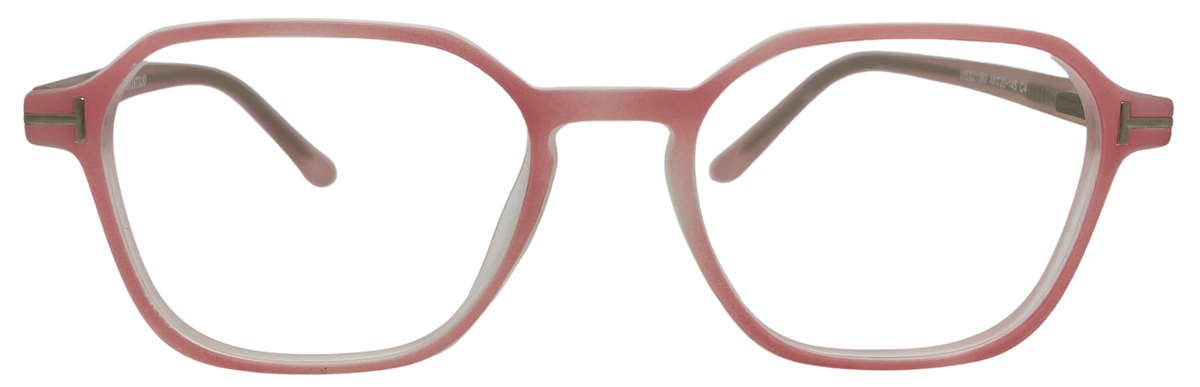 Vidaestilio Blush Rose – Dusty Pink Square Eyeglasses