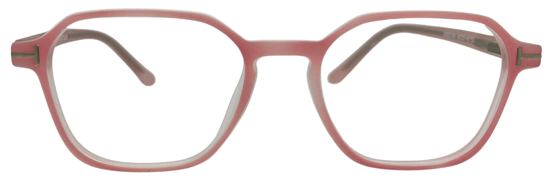 Vidaestilio Blush Rose – Dusty Pink Square Eyeglasses