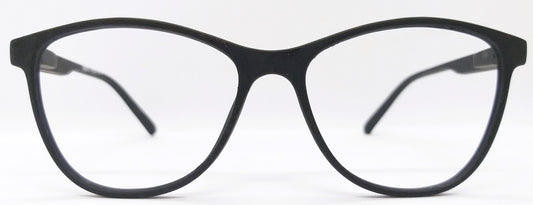 VE Black Round Frame for Men & Women
