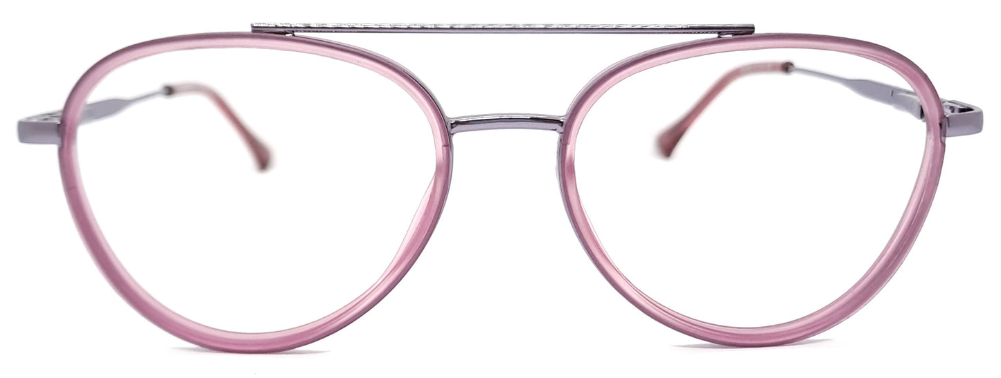 VE Pink Aviator Frame