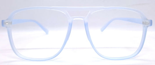 VE Blue Clubmaster Frame for Men & Women