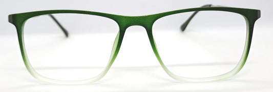 VE Green With White Rectangle Frame for Men & Women