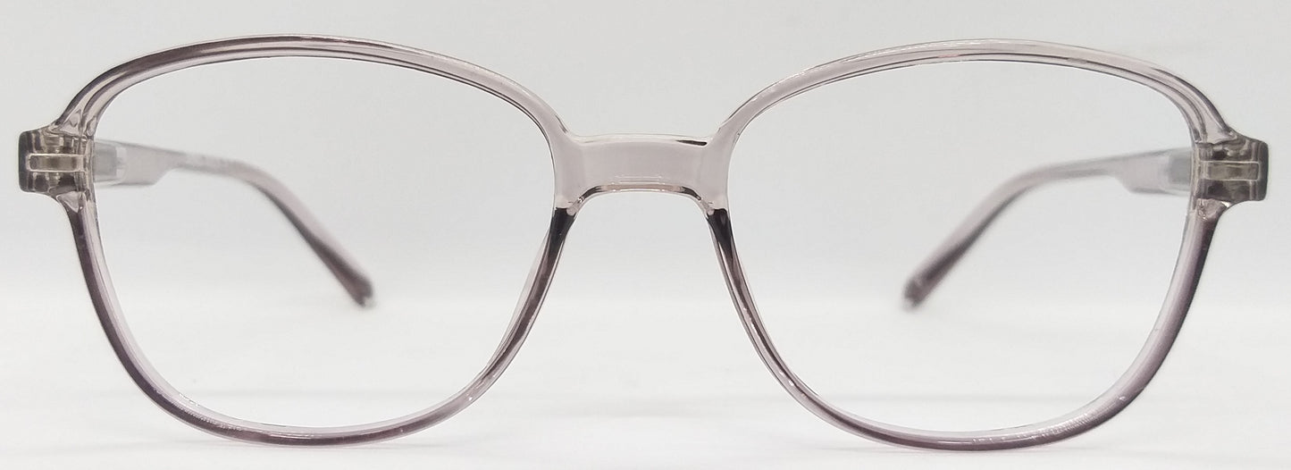VE Transparent Square Frame for Men & Women