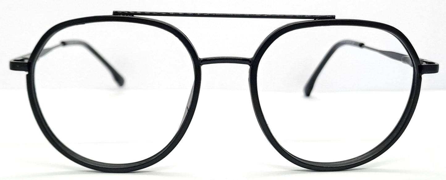 VE Round Black Frame