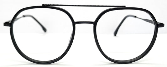 VE Round Black Frame