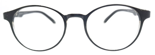 VE Black & White Round Frame for Men & Women