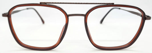 VE Brown Square Computer Glass Frame