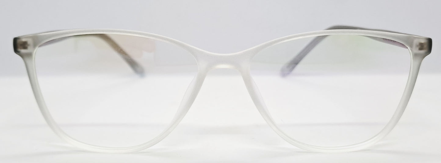 VE Transparent Cat Eye Frame for Men & Women