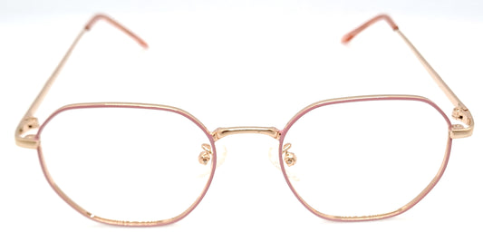 VE Pink Geometry Frame for Men & Women