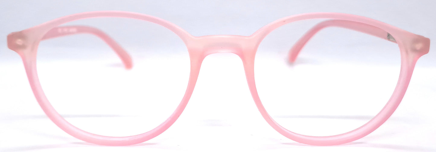 VE Air Pink Round Frame for Men & Women
