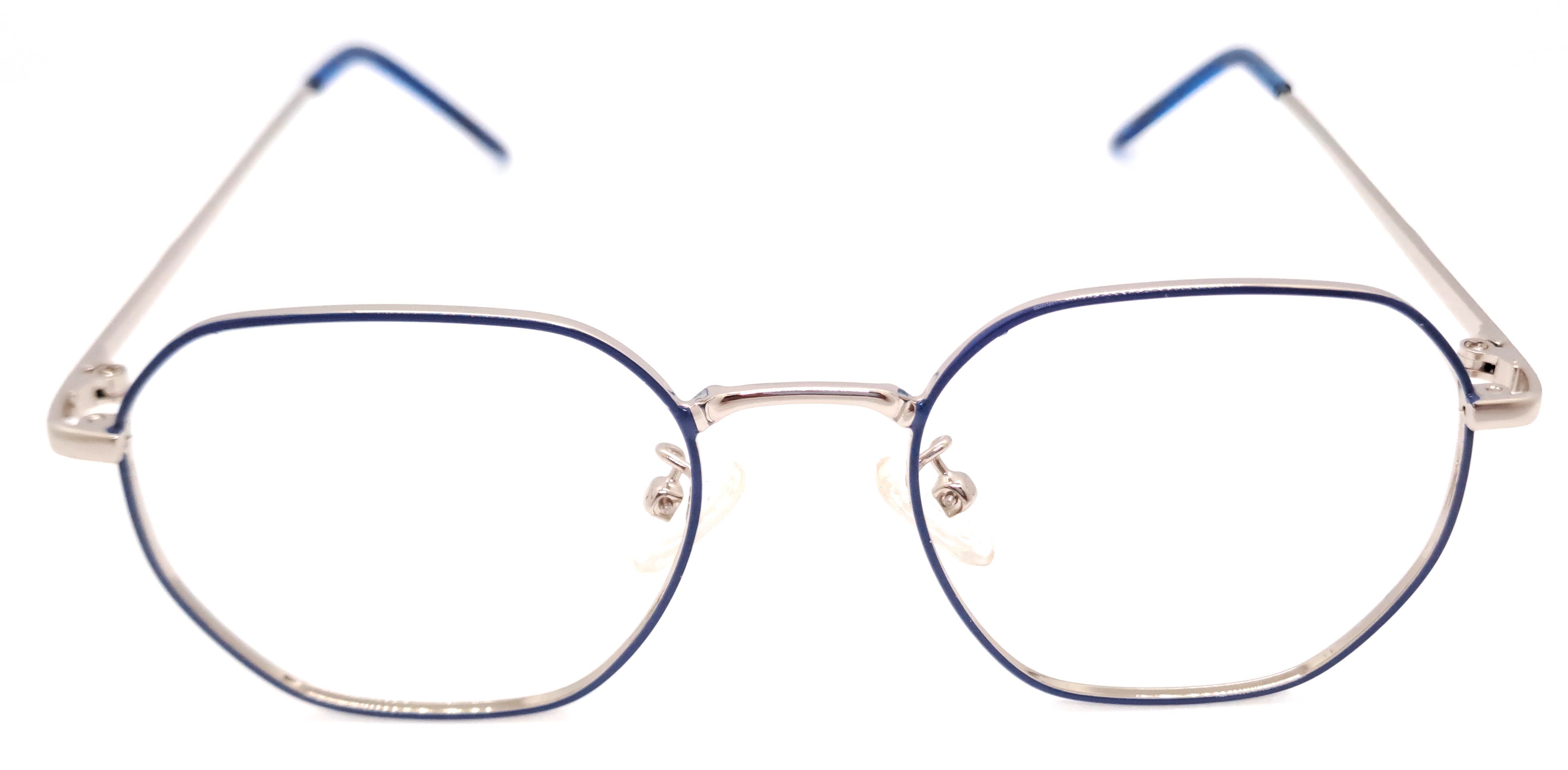 VE Blue Geometry Frame for Men & Women – Vidaestilio