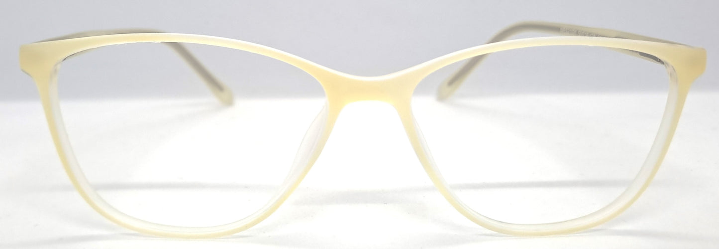 VE Yellow Cat Eye Frame for Men & Women