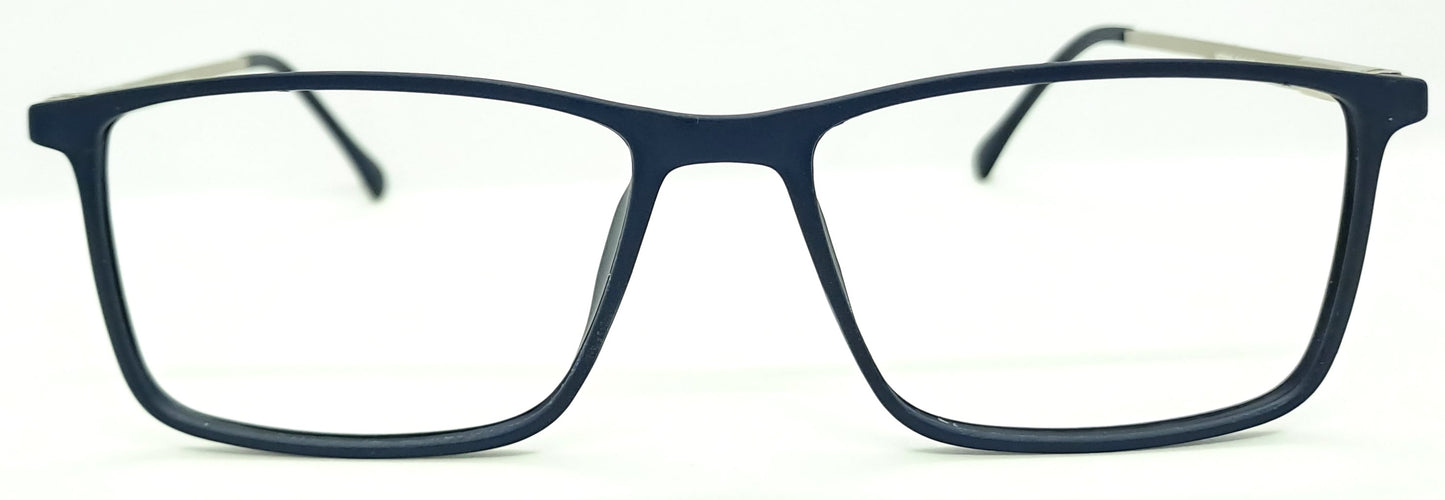 VE Blue Rectangle Frame for Men & Women