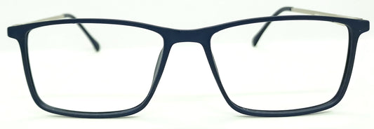 VE Blue Rectangle Frame for Men & Women