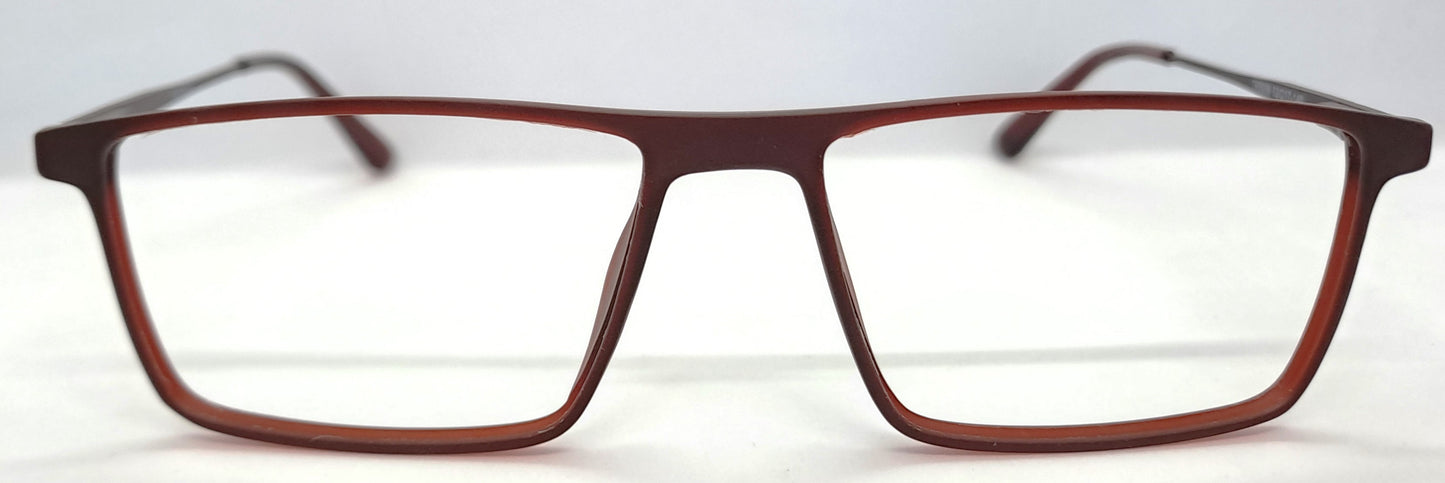 VE Wine Rectangle Frame for Men & Women