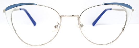 VE Cateye Silver Frame
