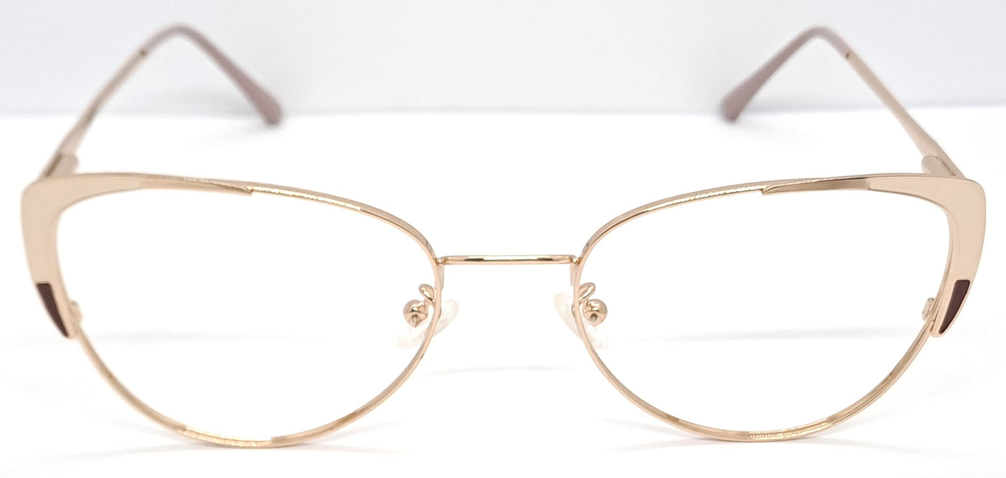 VE Cateye Golden Frame