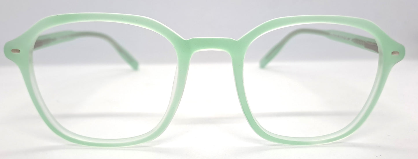 VE Green Square Frame for Men & Women