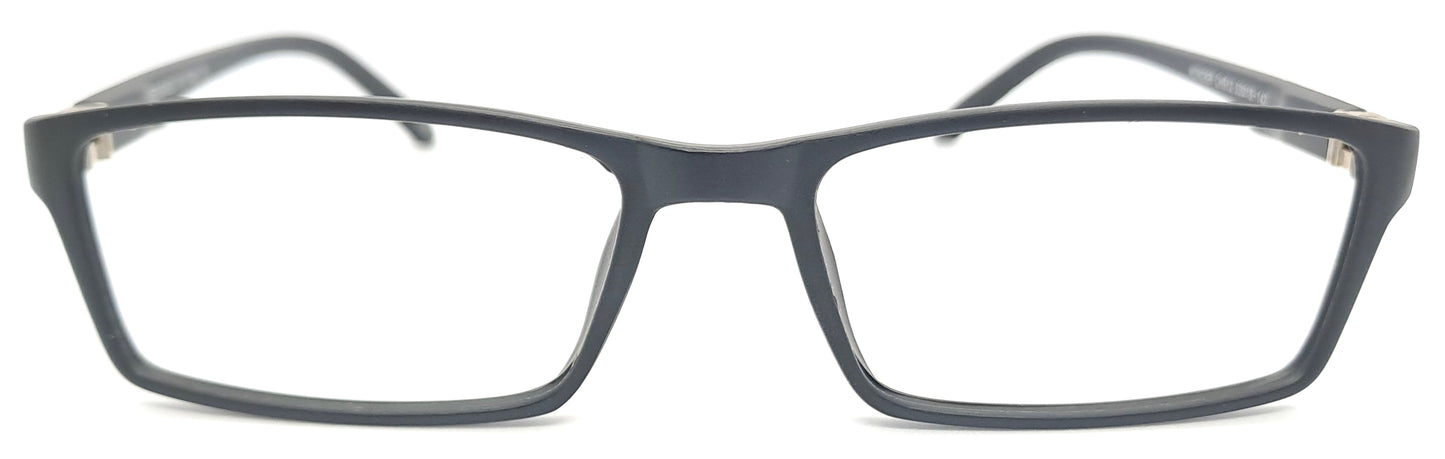 VE Met Black Rectangle Frame for Men & Women