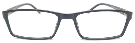 VE Met Black Rectangle Frame for Men & Women