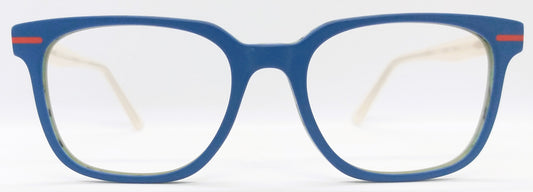 VE Blue Square Hustle Frame for Men & Women